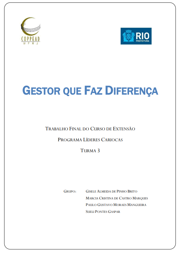 GESTOR QUE FAZ A DIFERENÇA