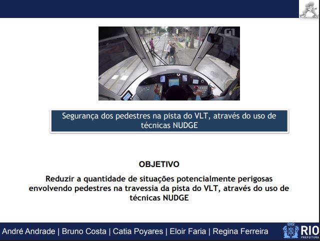 GTT NUDGE REDUÇÃO DE ATROPELAMENTOS NO VLT