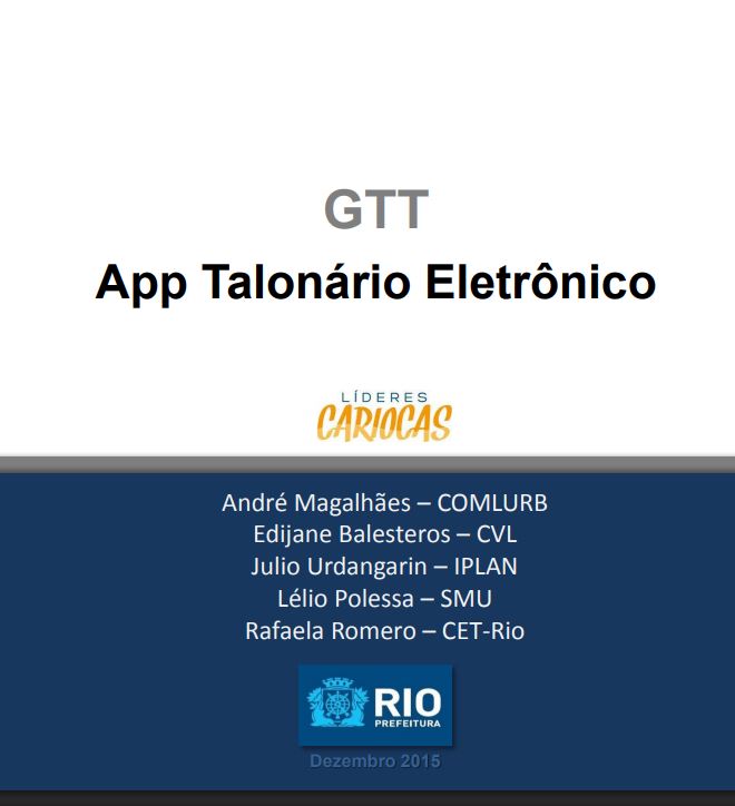 GTT APP MULTAS (TALONÁRIO ELETRÔNICO)