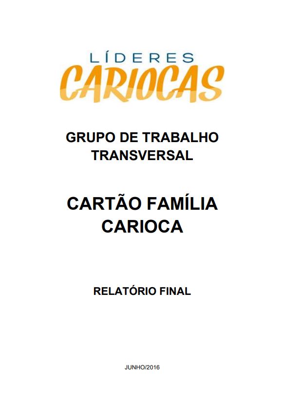 GTT CARTÃO FAMÍLIA CARIOCA